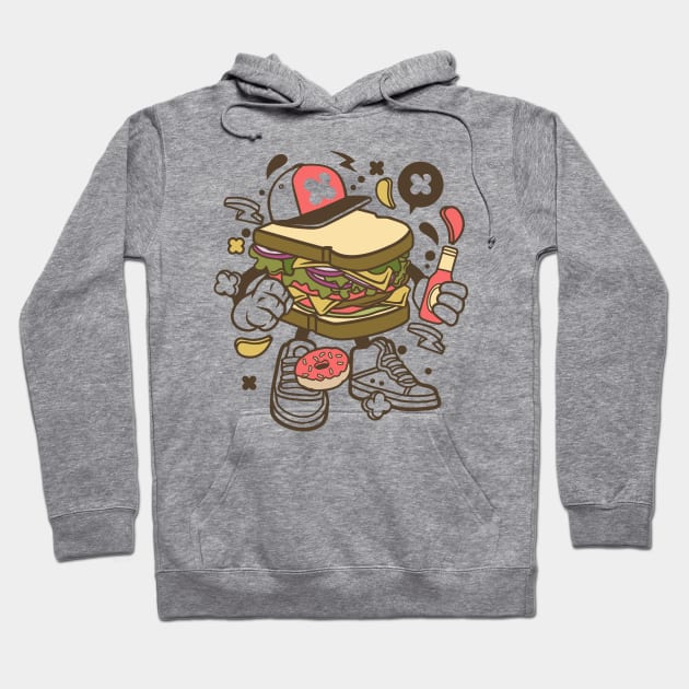 Royal sandwich deluxe Hoodie by Superfunky